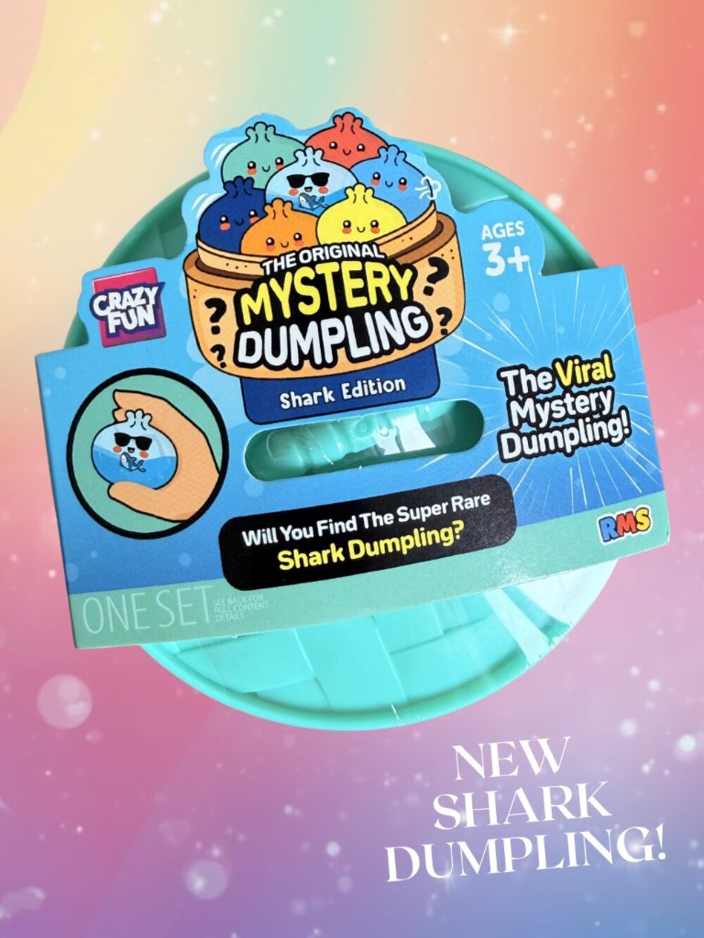 NEW! 🦈 RMS | SHARK Viral Mystery Squishy Dumpling
